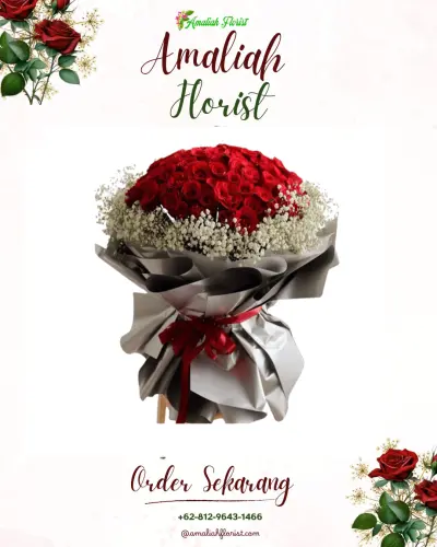 Buket Bunga di Wuwuharjo